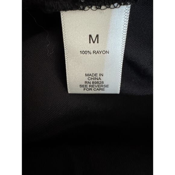 LOGO by Lori Goldstein Zip Front Long Sleeve Jacket Black Medium NWOT Lightweigh - Picture 12 of 14